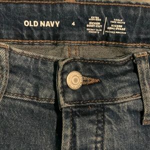 Dark walk bootcut jeans